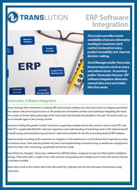 TransLution ERP Integration Brochure