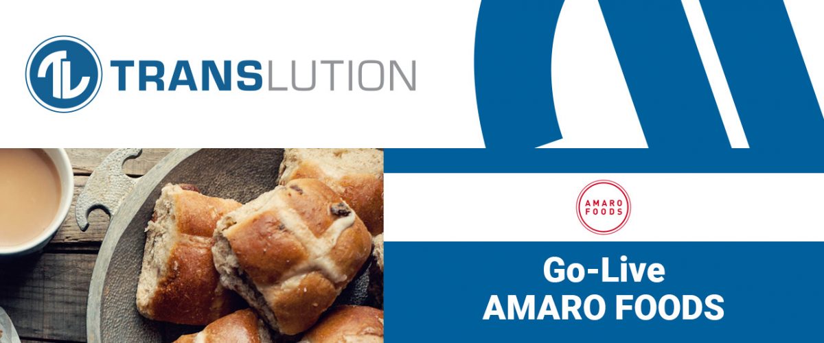 Amaro Foods uses TransLution™ to improve SYSPRO job control