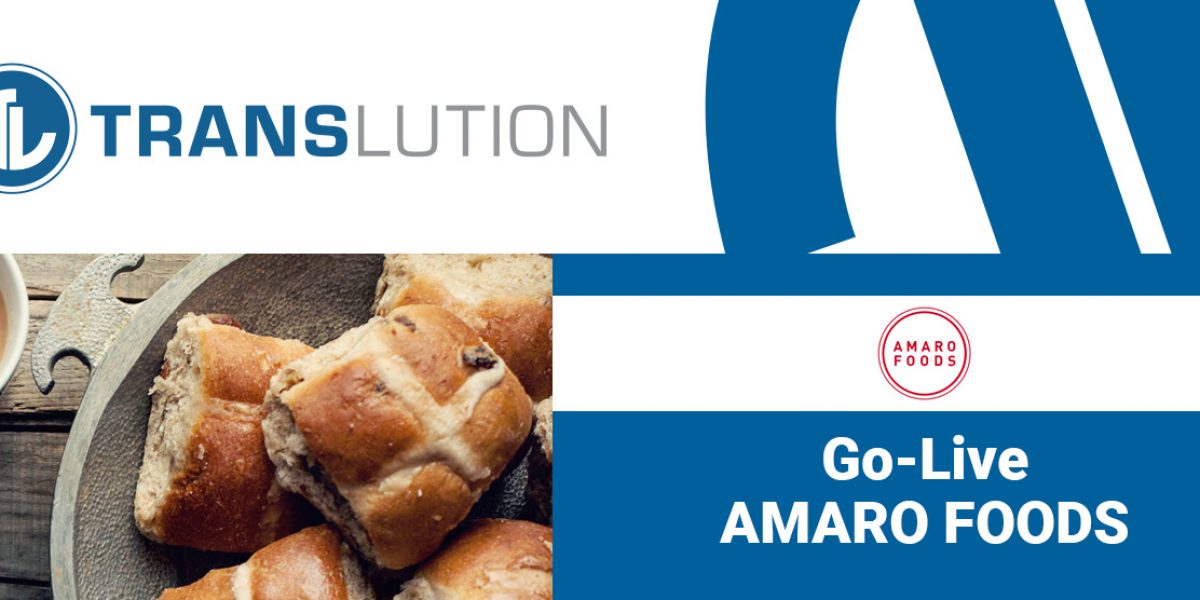 Amaro Foods uses TransLution™ to improve SYSPRO job control