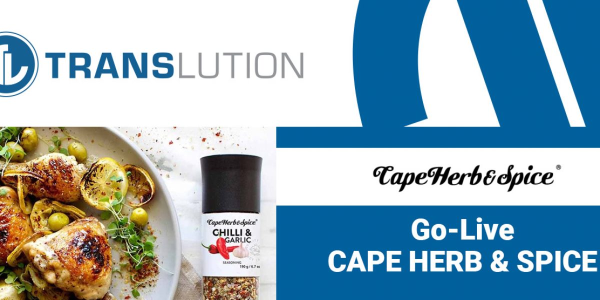 Cape Herb and Spice implements TransLution™ Software