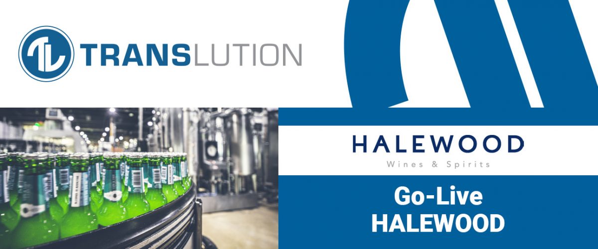 Halewood utilises TransLution™ Software to track stock