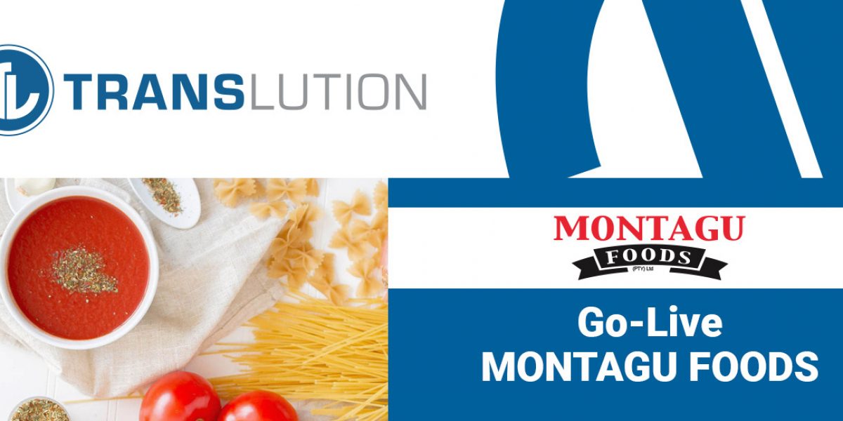 Montagu Foods uses TransLution™ to trace stock through jobs
