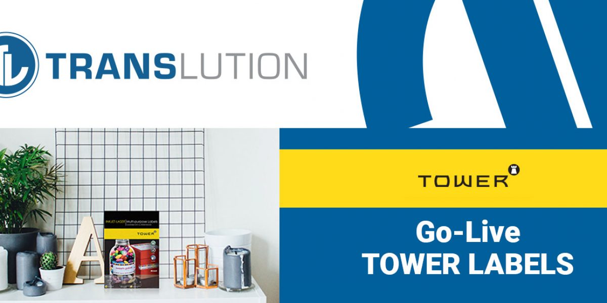 TOWER utilises TransLution™ to assist with stock management and production tracking processes