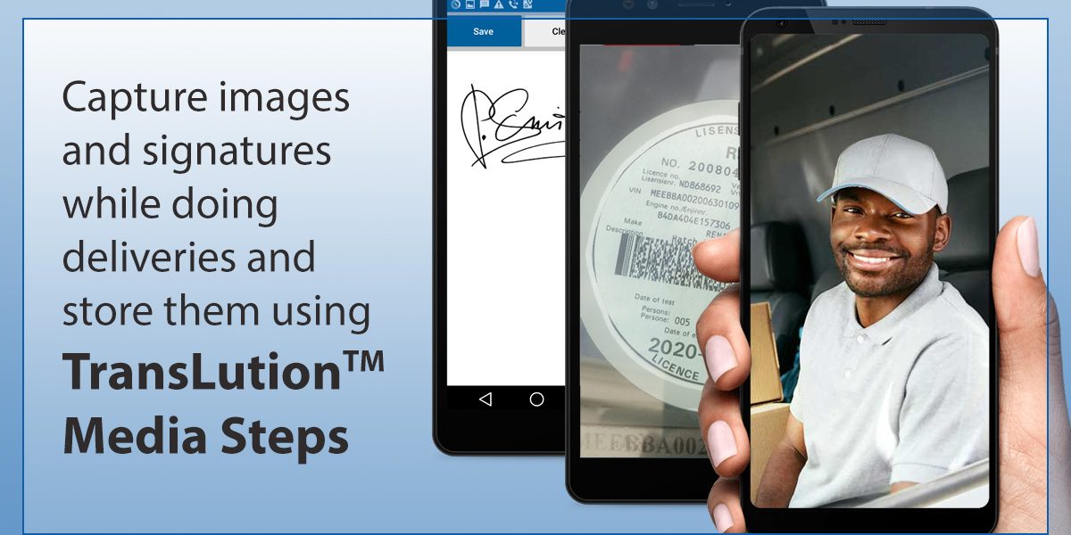 Using TransLution Media Steps While Doing Deliveries