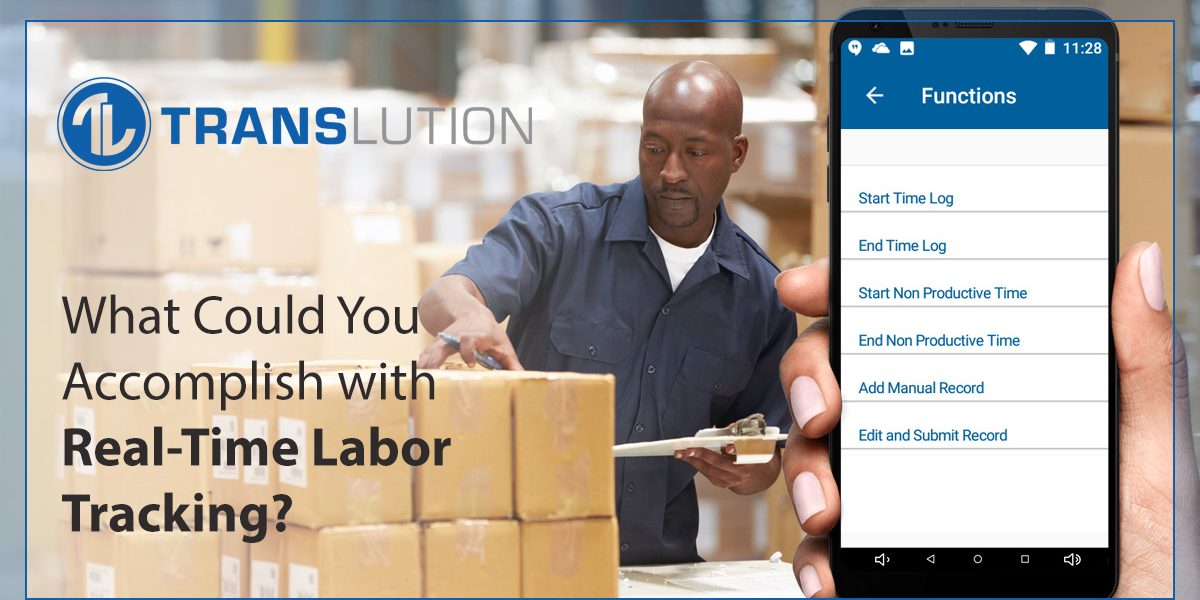 Real-Time Labor Tracking with TransLution™ Software and SYSPRO