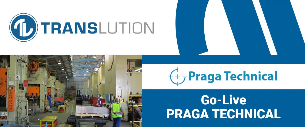 Praga Technical Creates Advanced Shipping Notices with TransLution™ Software