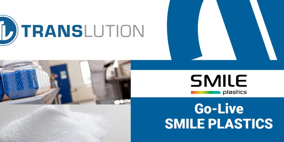 SMILE Plastics goes live with TransLution™ Software for improved Factory Floor Control