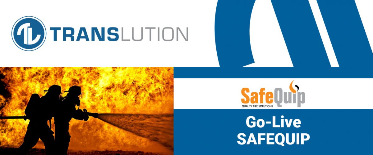 Safequip Implements TransLution™ Software to digitize customer signatures on receipt of goods