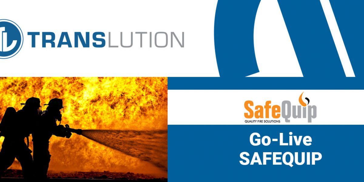 Safequip Implements TransLution™ Software to digitize customer signatures on receipt of goods