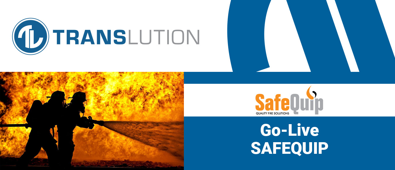 Safequip Implements TransLution™ Software to digitize customer