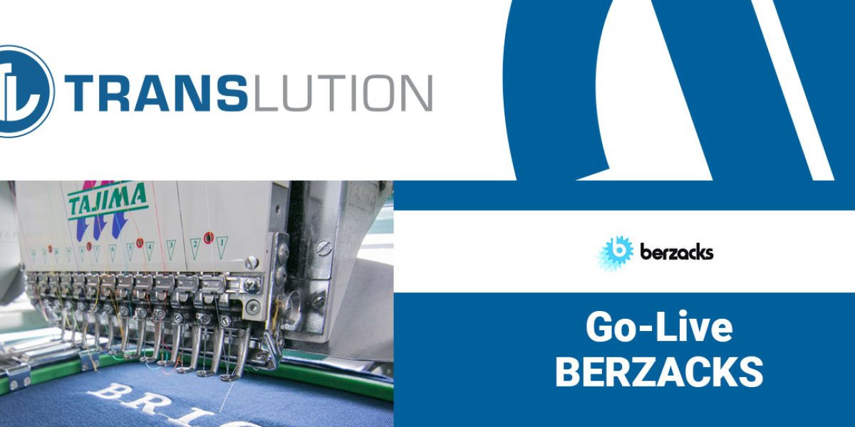 Berzacks selects TransLution™ Software to help manage stock in SAGE