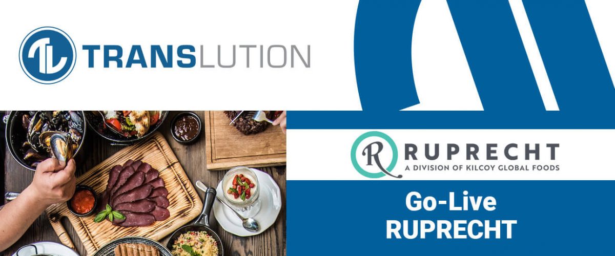 Ruprecht Utilizes TransLution to integrate warehousing and manufacturing information with SYSPRO