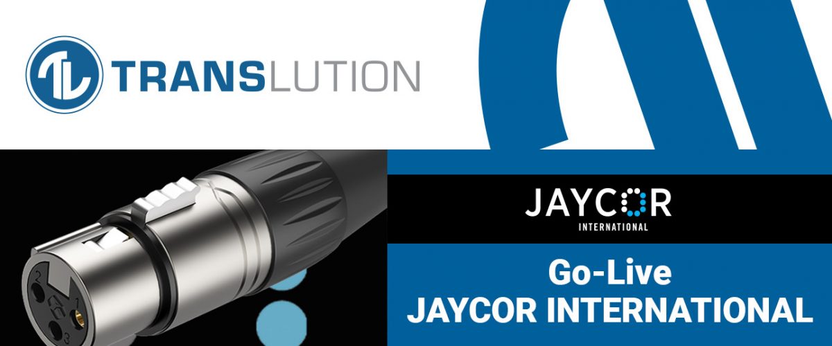 JAYCOR International selects TransLution™ Software South Africa to improve inventory control