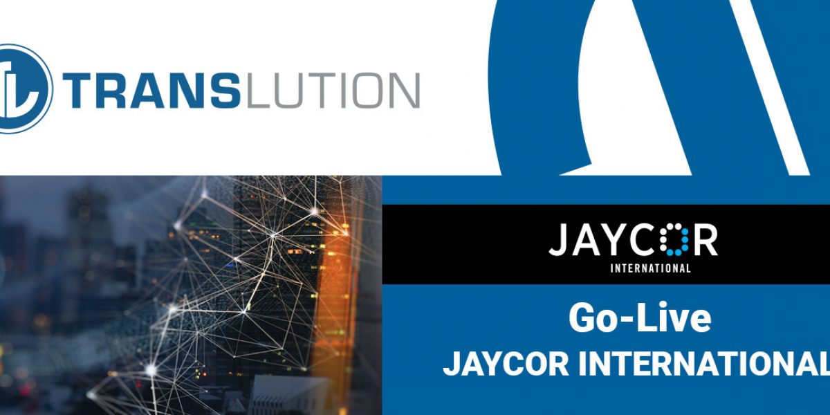 JAYCOR International Implements TransLution Software scanning solution to improve inventory control processes