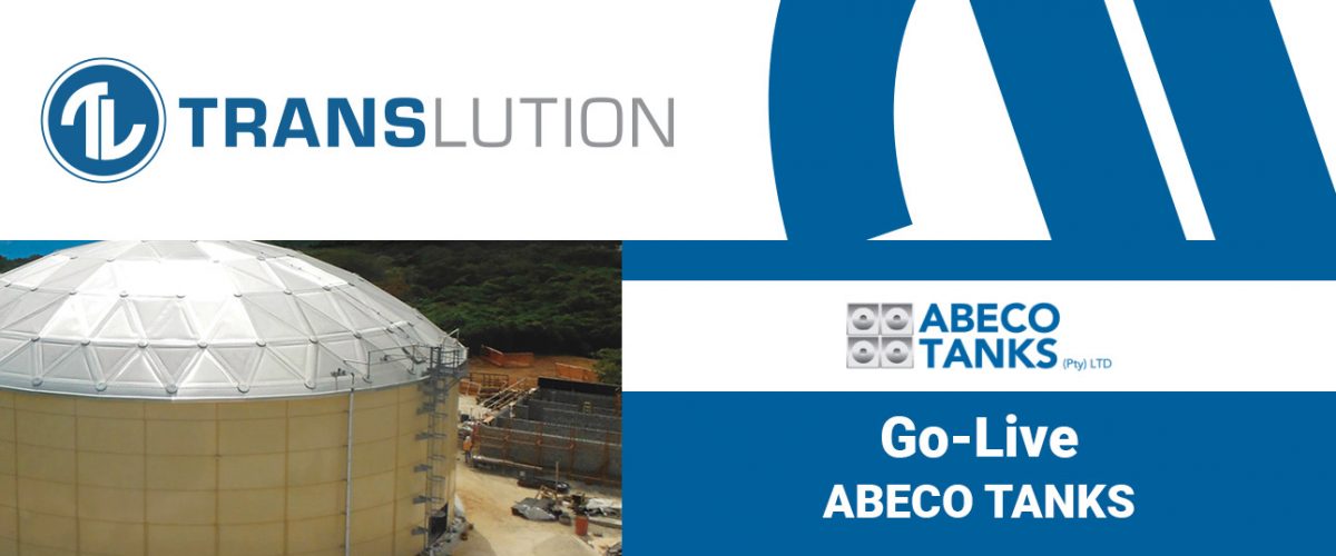 ABECO Tanks chooses TransLution Software to assist with stock take and production
