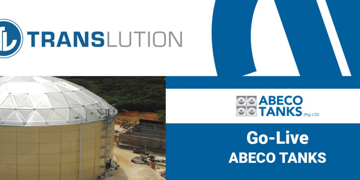 ABECO Tanks chooses TransLution Software to assist with stock take and production