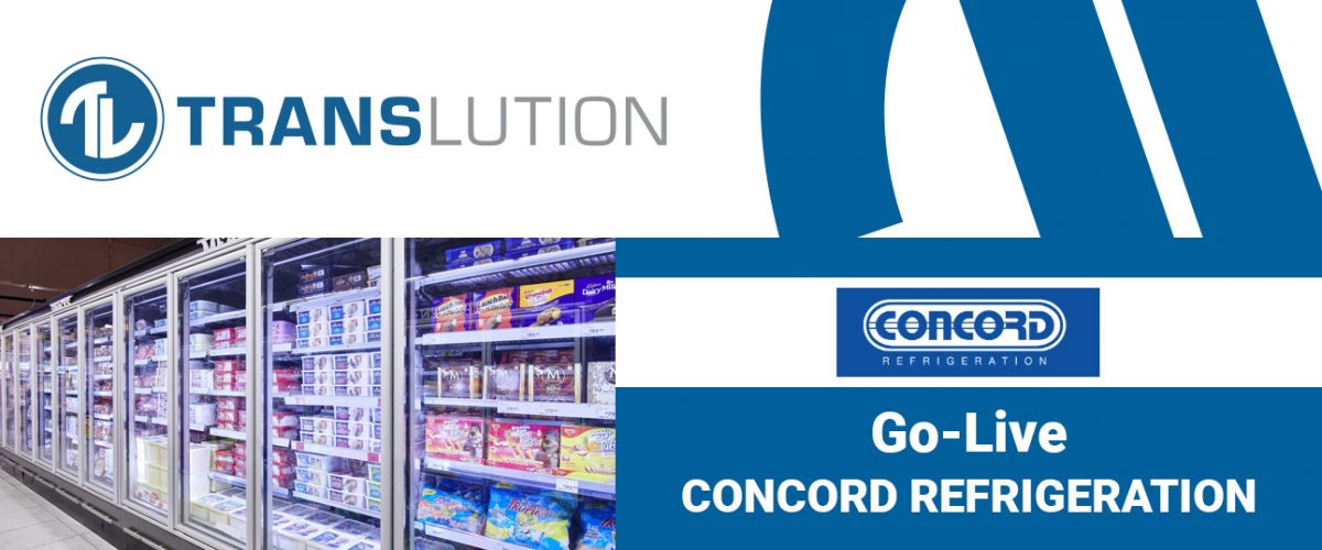 Concord Refrigeration chooses TransLution Software for scanning project