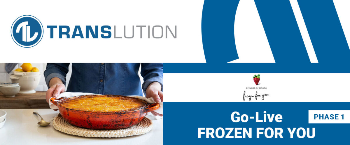 Frozen For You utilises TransLution Software to manage finished goods
